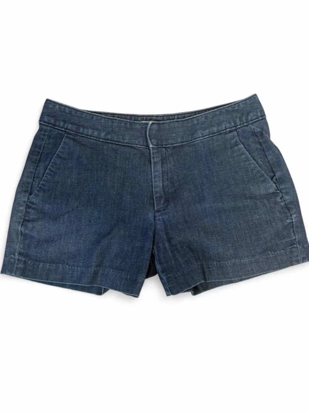 Banana Republic Navy Denim Short Shorts